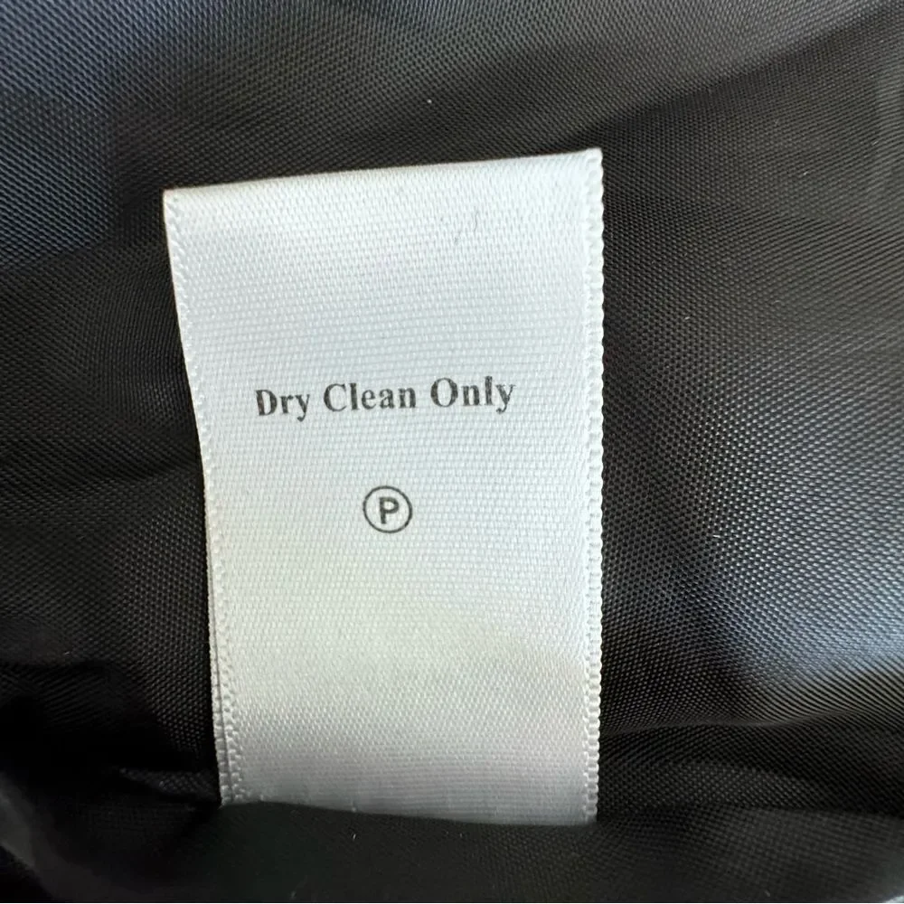 Coldwater Creek Skirt Dressy Black White Geometric A Line SZ 10 NWT
